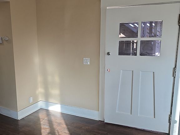 inside view of entry door