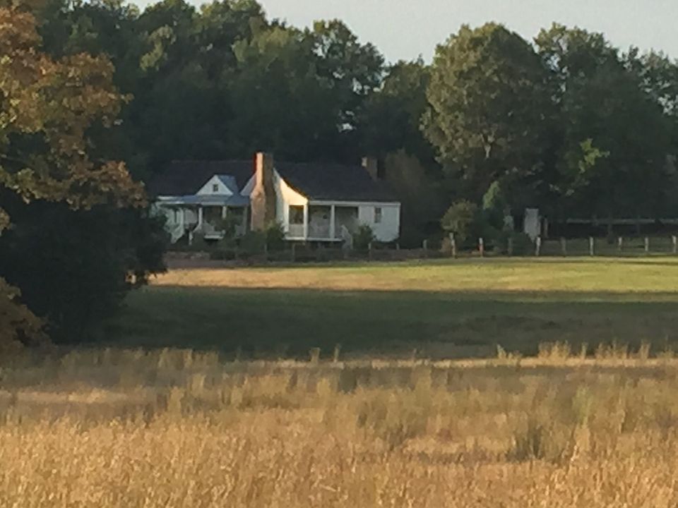 Great historic house on large tract of private land. Very cl