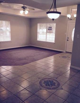 View of dining room and living room