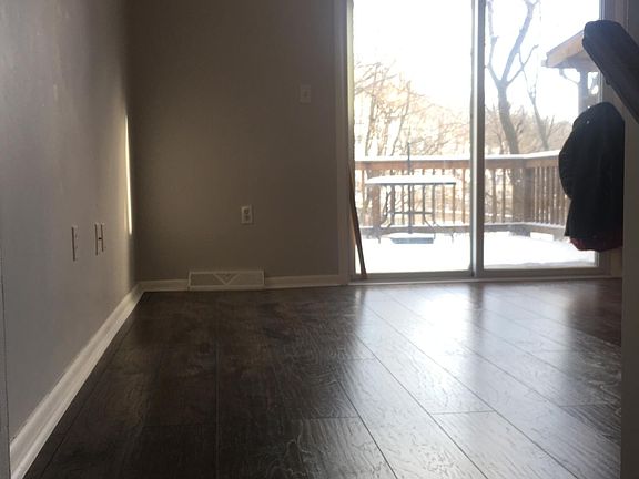 entering living area from entry steps