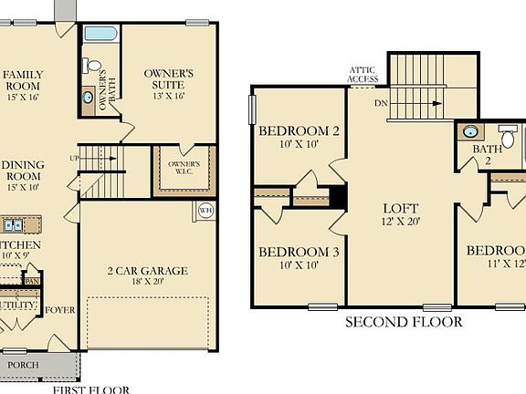 Layout of the floor.
