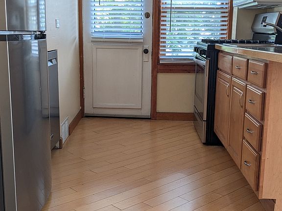 kitchen and back door