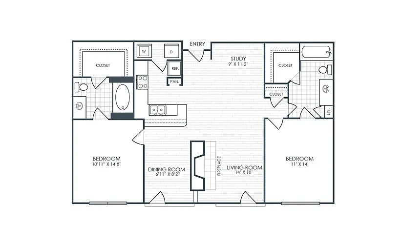 Floor plan Bella Villa XIII