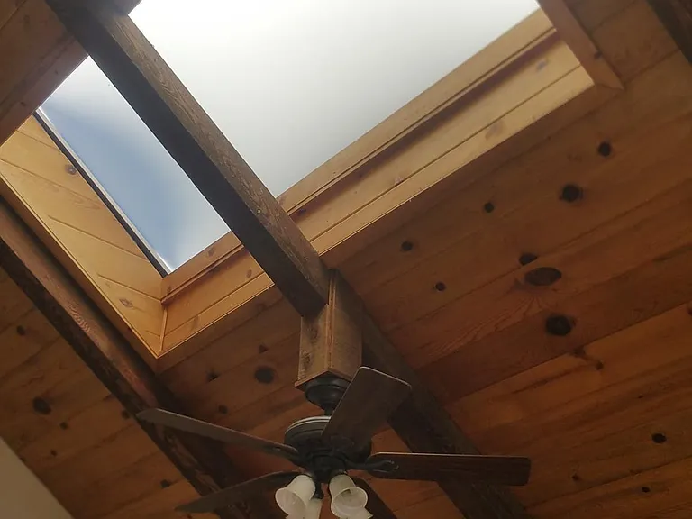living room skylight