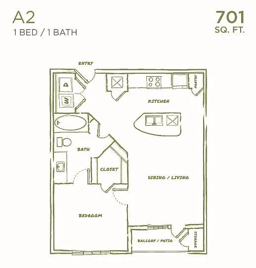 Floor plan A2