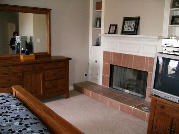 Master Bedroom w/ fireplace