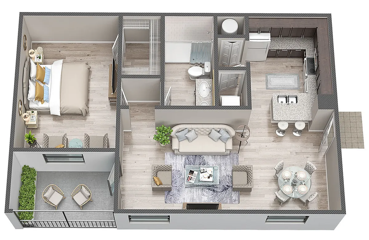 Floor plan A1