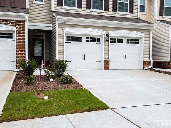 front view - two car garage