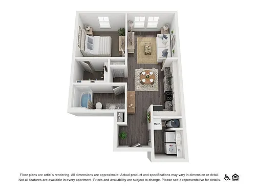 Floor plan The Mickler - Live Local