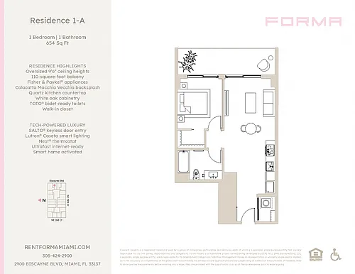 Floor plan 1-A
