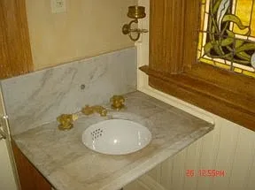marble sink