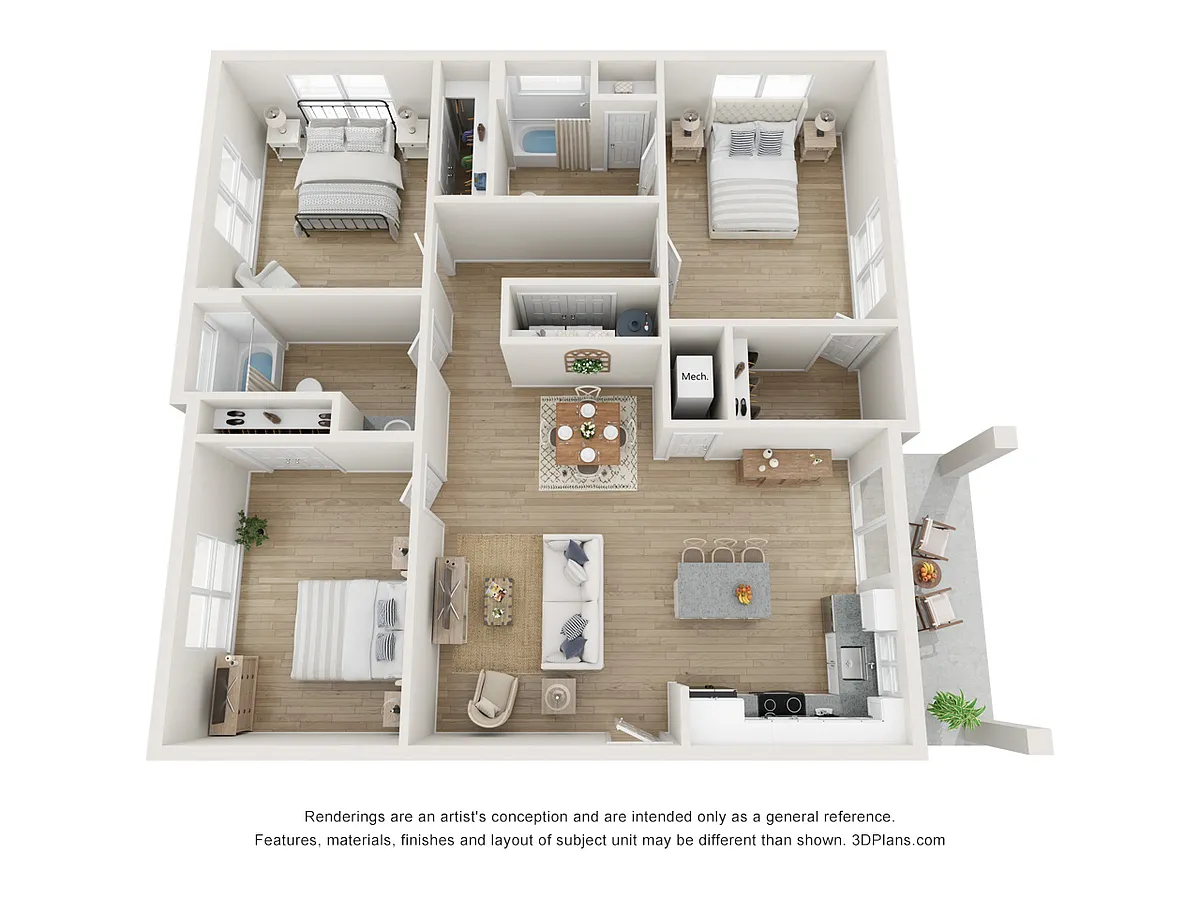 Floor plan The Kennedy