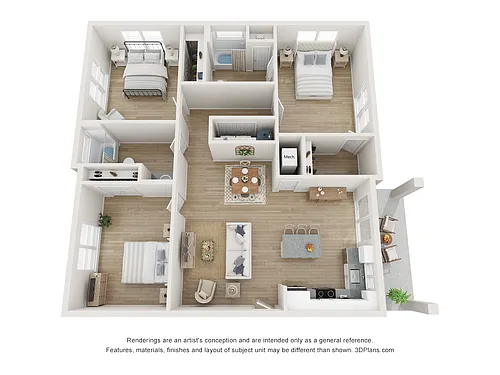 Floor plan The Kennedy