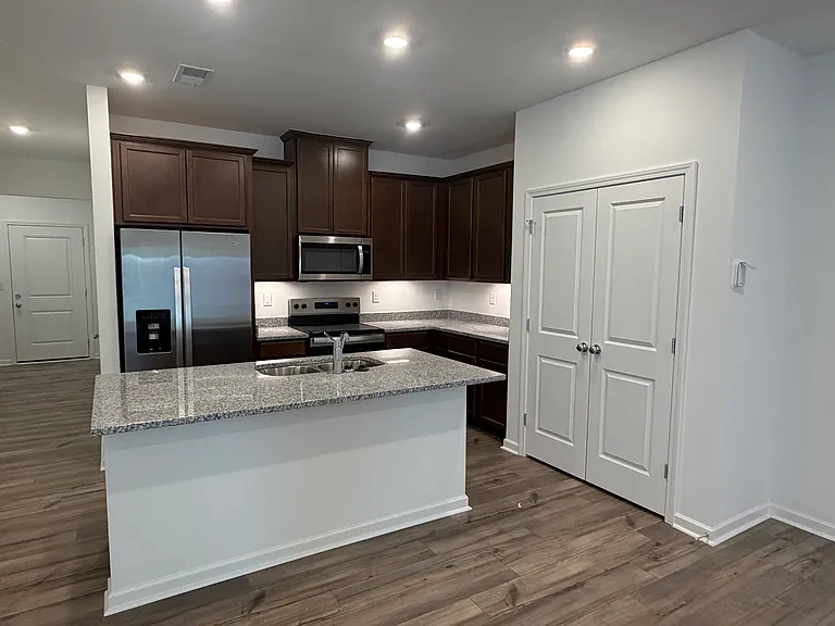 Open concept Kitchen with Large Pantry