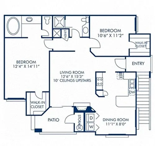 Floor plan 2A