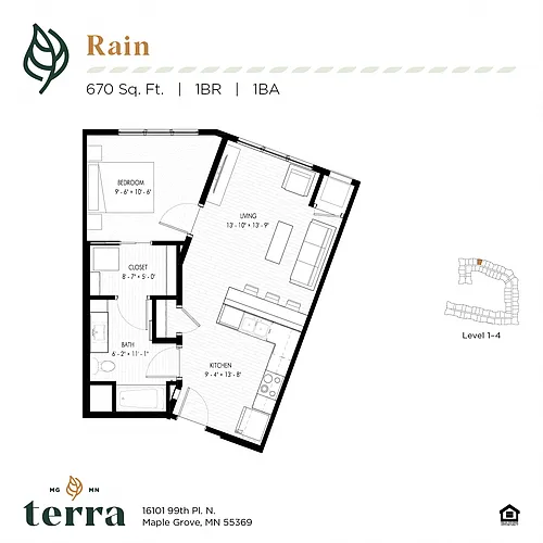 Floor plan Rain