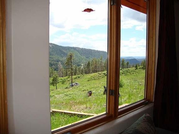 View from downstairs bedroom