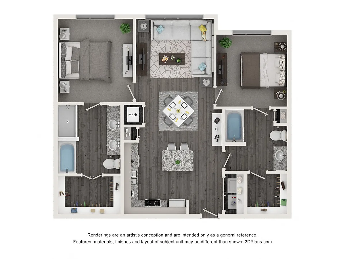 Floor plan B2 - Essential Housing