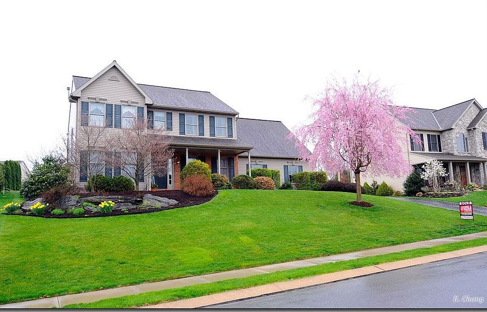 Front in early spring