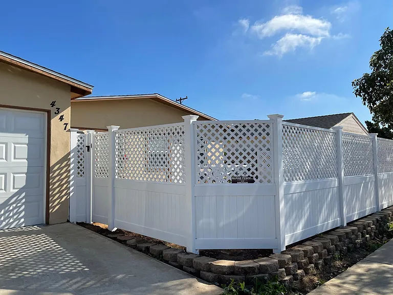 private attached garage and side gate to private front yard