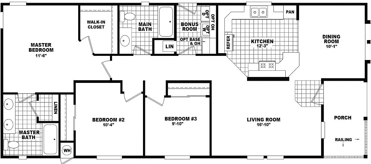 2 bed, 2.0 bath, 1344 sqft, $1,705 — Photo 1