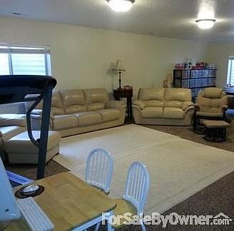Living room looking toward front door.