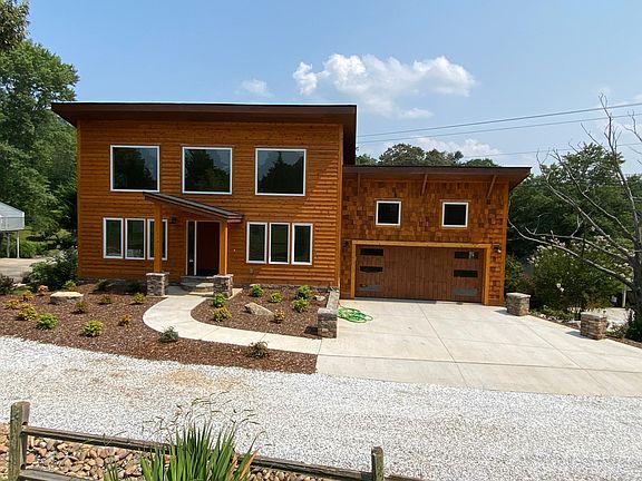 Main front view from gravel road.