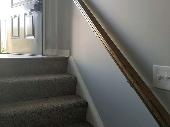 Steps to basement