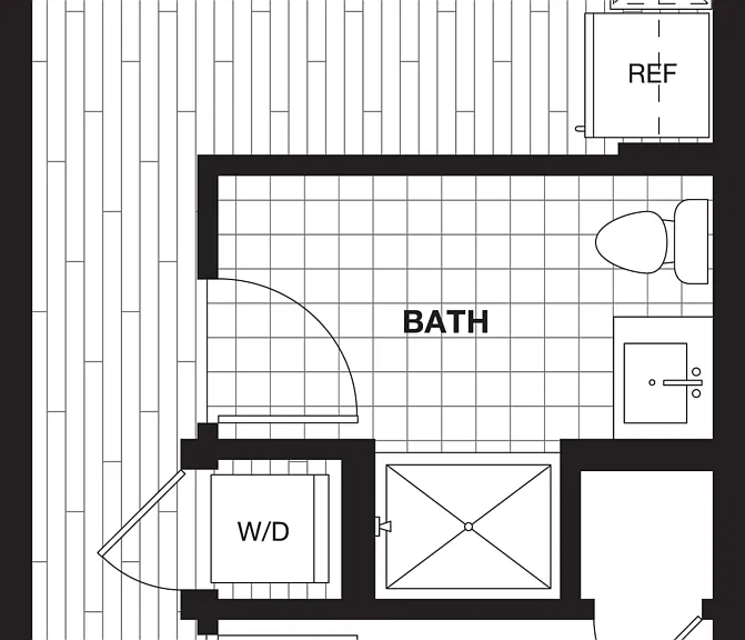 S6A floor plan 225 N Calvert
