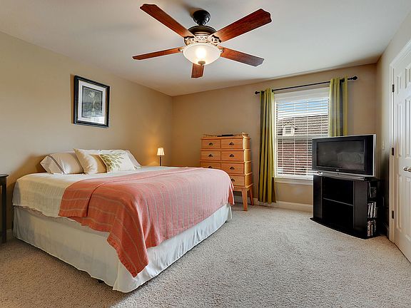 Spacious master bedroom