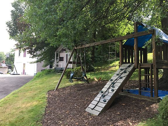 Kids playground and playhous