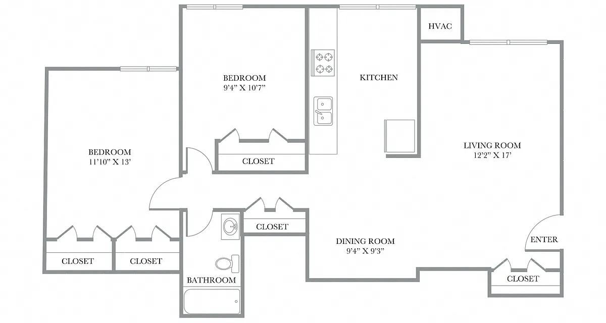 Floor plan Fairfax