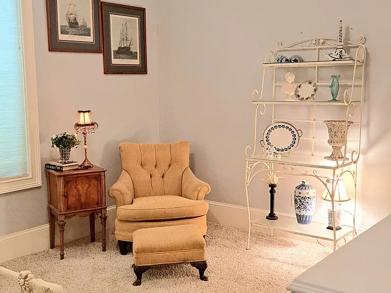 Seating in second bedroom