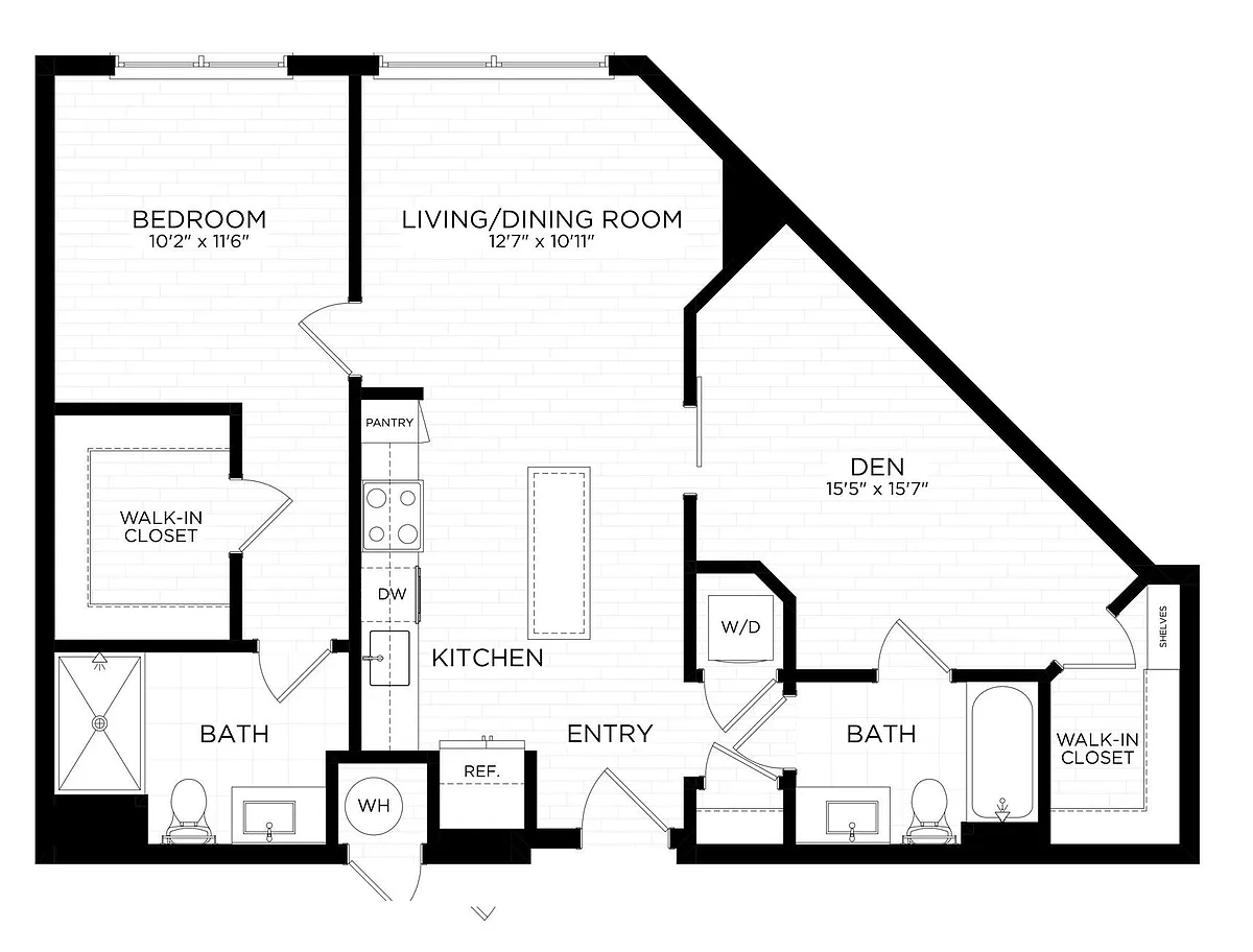 Floor plan A16D