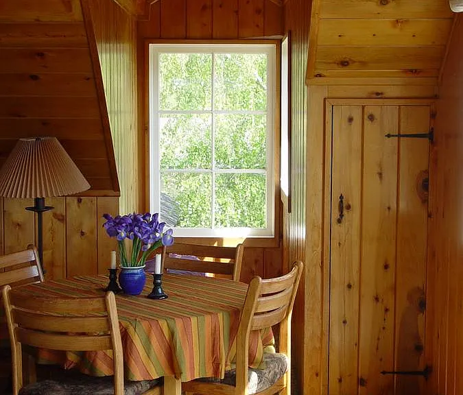Livingroom game nook.