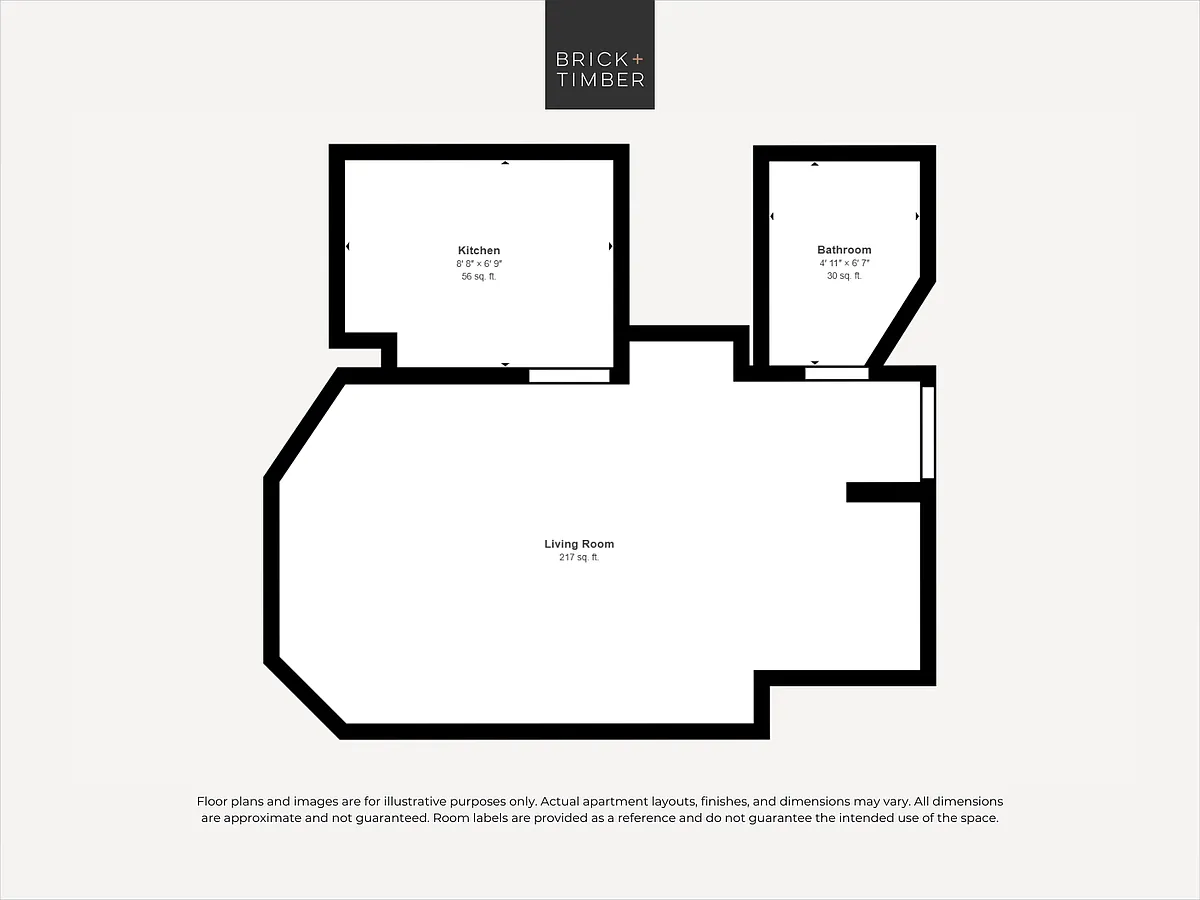 Floor plan Studio