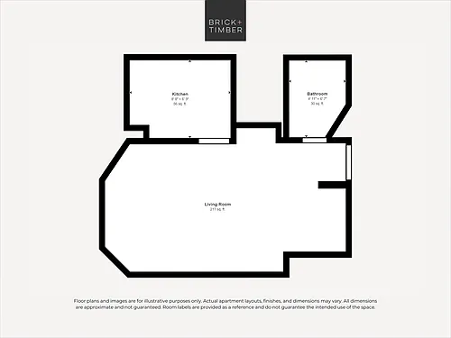 Floor plan Studio