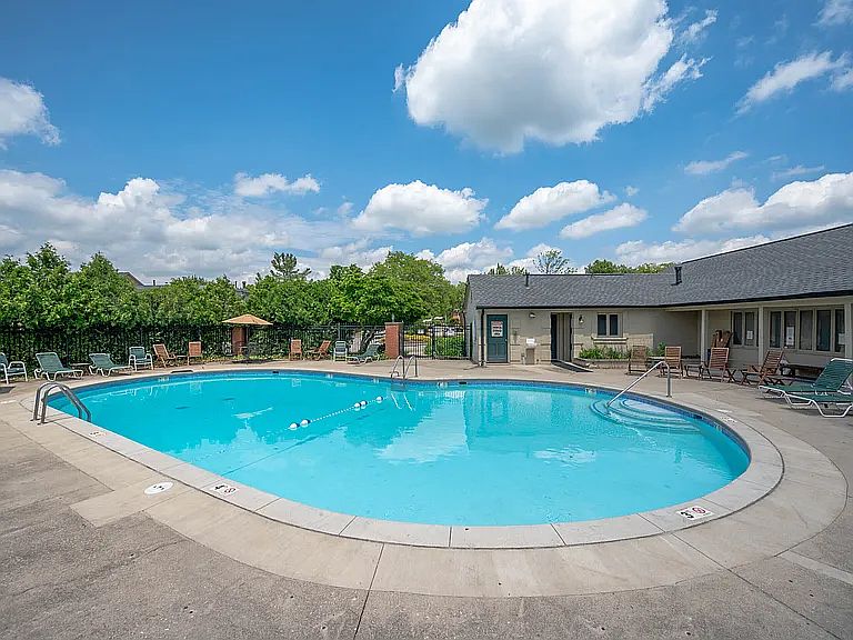 Community pool and clubhouse.
