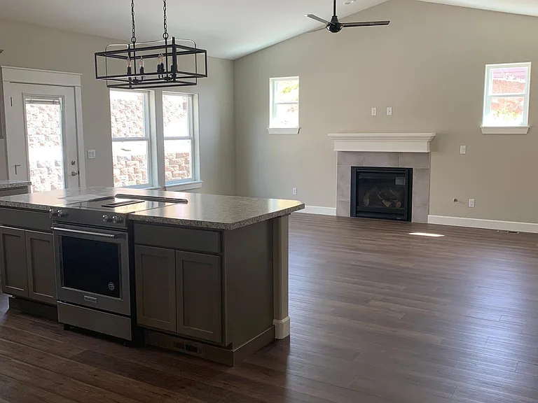 Open Concept Kitchen/Living