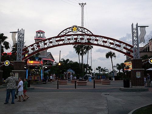Kemah Boardwalk is very near by.