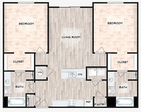 Floor plan B1