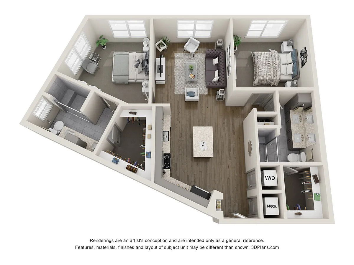 Floor plan B3