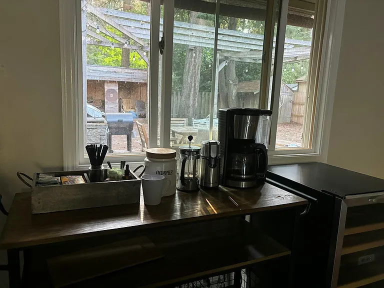 Beverage Station, View From Backyard, Neighborhood