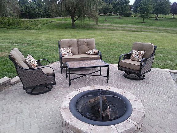 Back yard patio