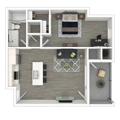 Floor plan The Craftsman D