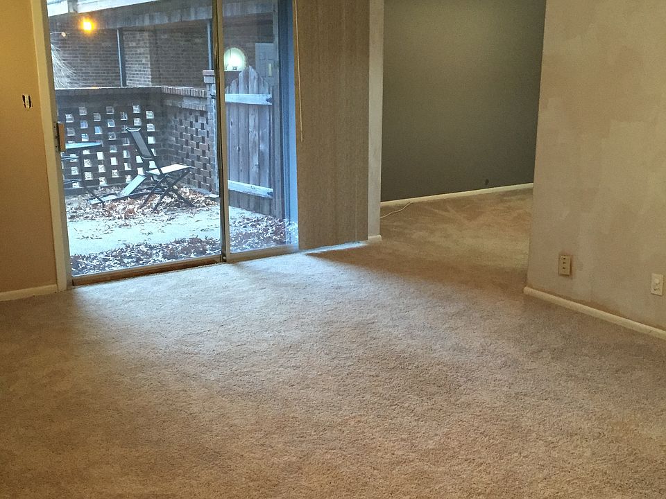 Living room with large patio