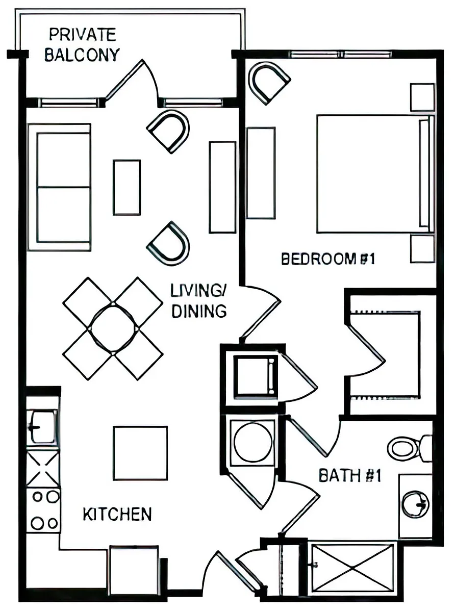 Floor plan 1A