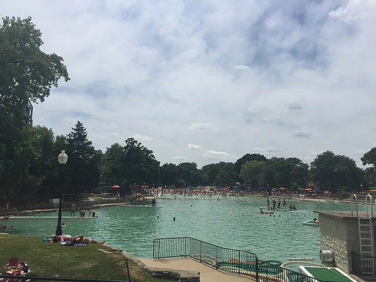 Centennial Beach, Downtown Naperville
