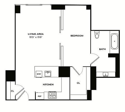4th image of 322 W 57th St APT 46K