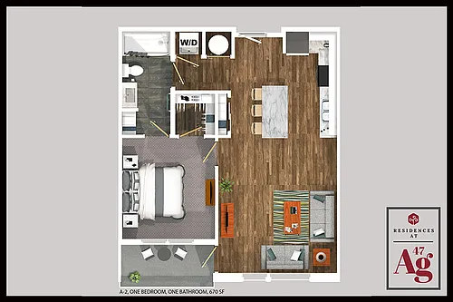 Floor plan 1 BED